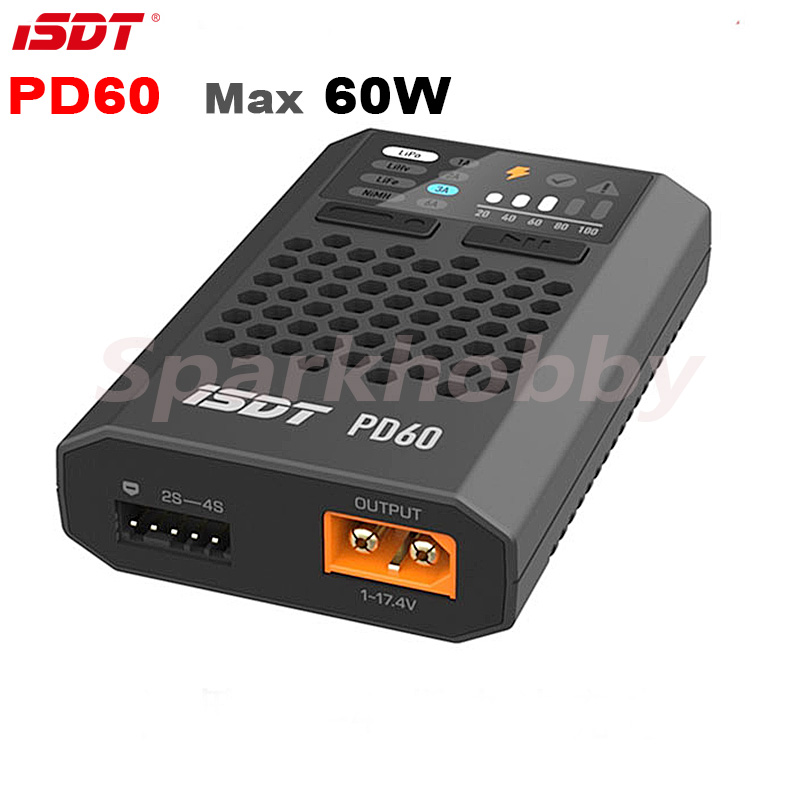 ISDT PD60 60W 6A Quick Smart C - огляд і ціна Drone Battery Smart