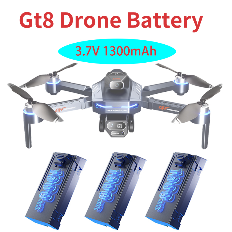 Original 3.7V 1300mAh GT8 Dron - огляд і ціна Drone Battery Li-Ion