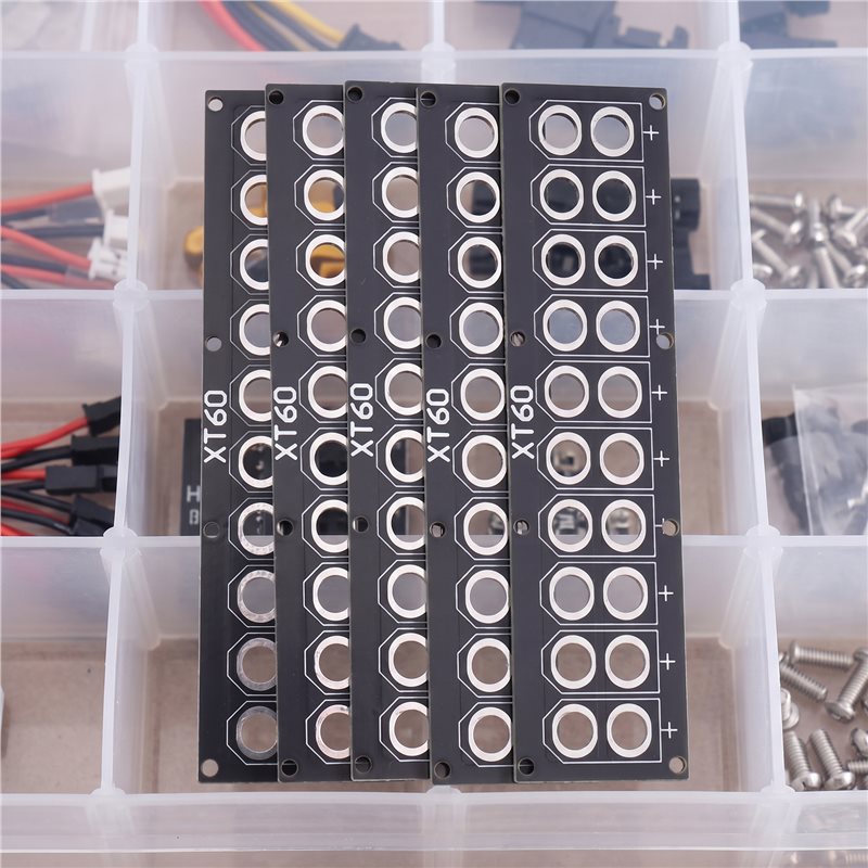 B44C For XT60 5PCS For 10 Port - огляд і ціна Drone Battery Parallel Board