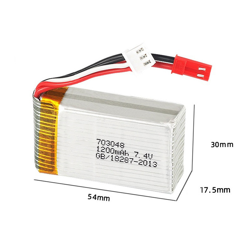 Lipo Battery 2S 7.4V 1200mAh 7 - огляд і ціна Drone Battery Li-Ion
