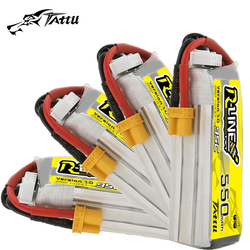Upgrade TATTU R-LINE 1.0 550mA - огляд і ціна Drone Battery Li-Ion