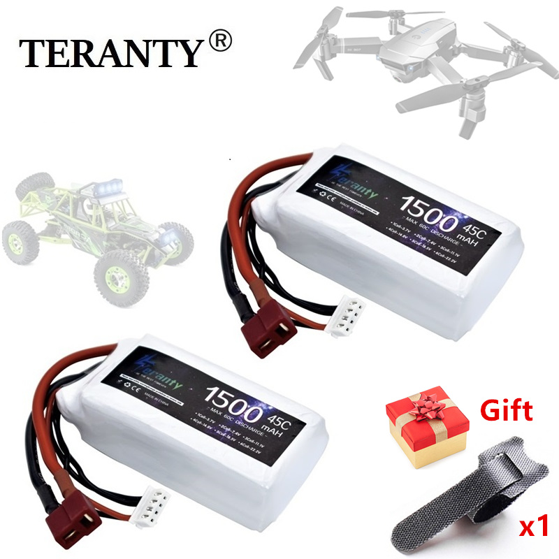 TERANTY 3s 45C 11.1V 1500mah L - огляд і ціна Drone Battery Li-Ion