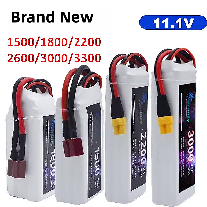 11.1V LiPo Battery 3S 1500mah  - огляд і ціна Drone Battery Li-Ion
